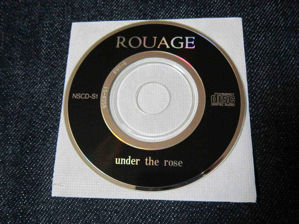 ROUAGE / under the rose 配布シングル ROUAGE ルアージュ 激レア 配布CDS 「under the rose」 歌詞カード有り