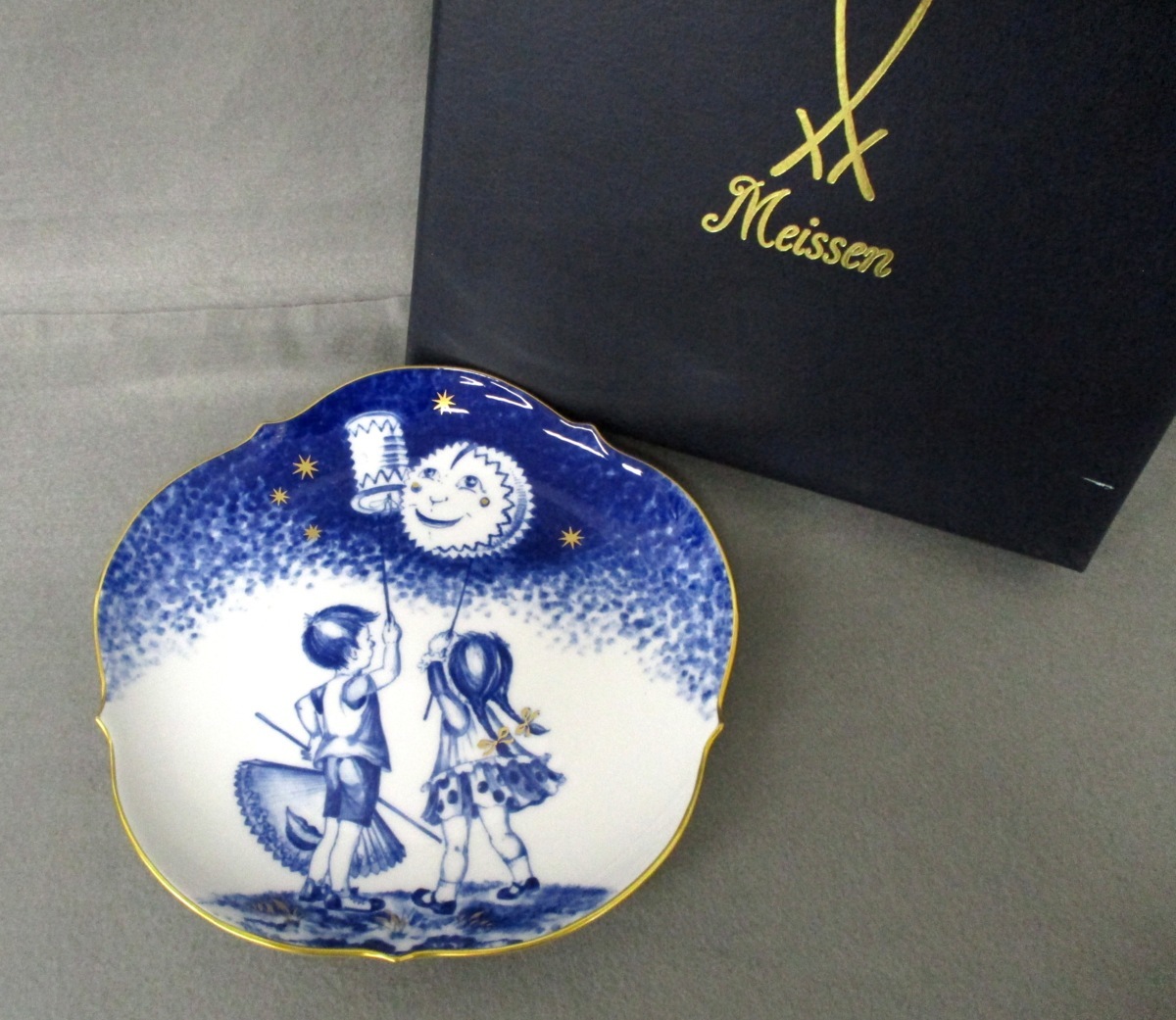 マイセン 2017年 メモリアルプレート 花咲か爺さん