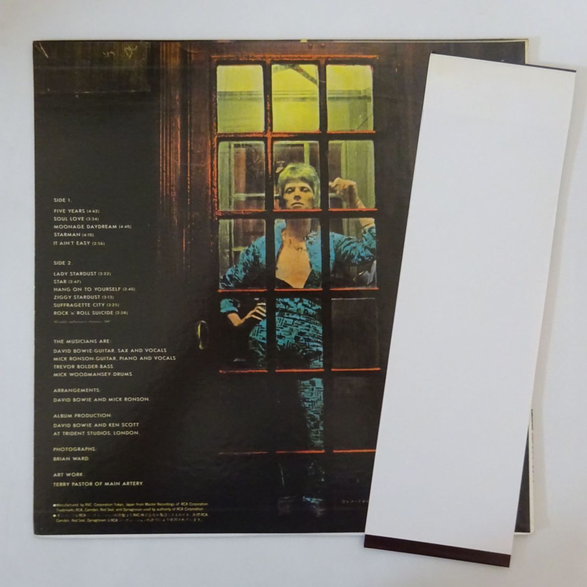 David Bowie - Ziggy Stardust ピンク帯 美盤 David Bowie - Ziggy Stardust ピンク帯 美盤