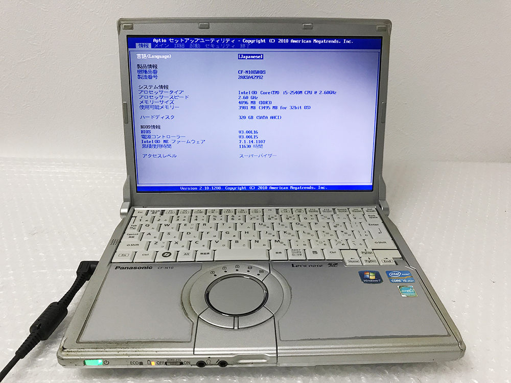 Panasonic CF-SV1DD9LC ジャンク品 Panasonic CF-SV1DD9LC ジャンク品 Panasonic CF-SV1DD9LC