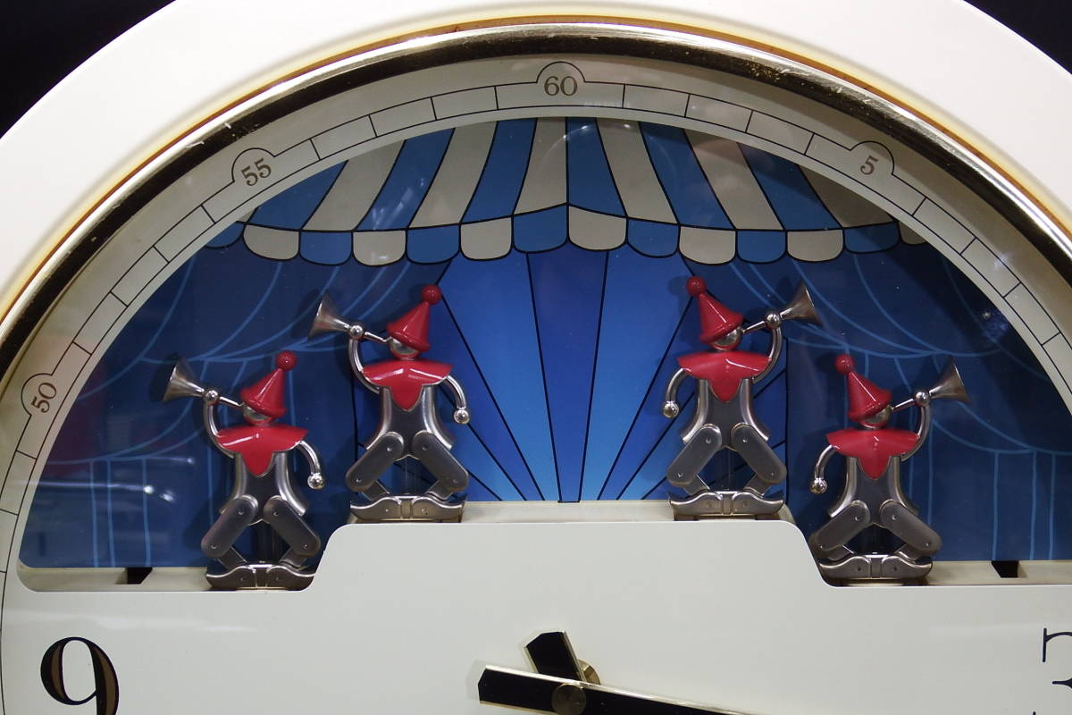リズム時計工業☆からくり時計 Small World RHYTHM 4MH647RH スモール