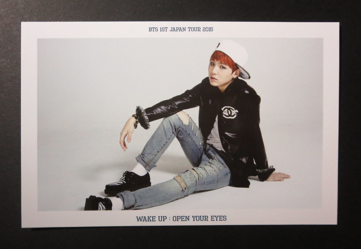 防弾少年団(BTS) - BTS ユンギ 1stアルバム wake up トレカ フォトカード SUGA bts ユンギ suga wake up フォトカード コンプ トレカ