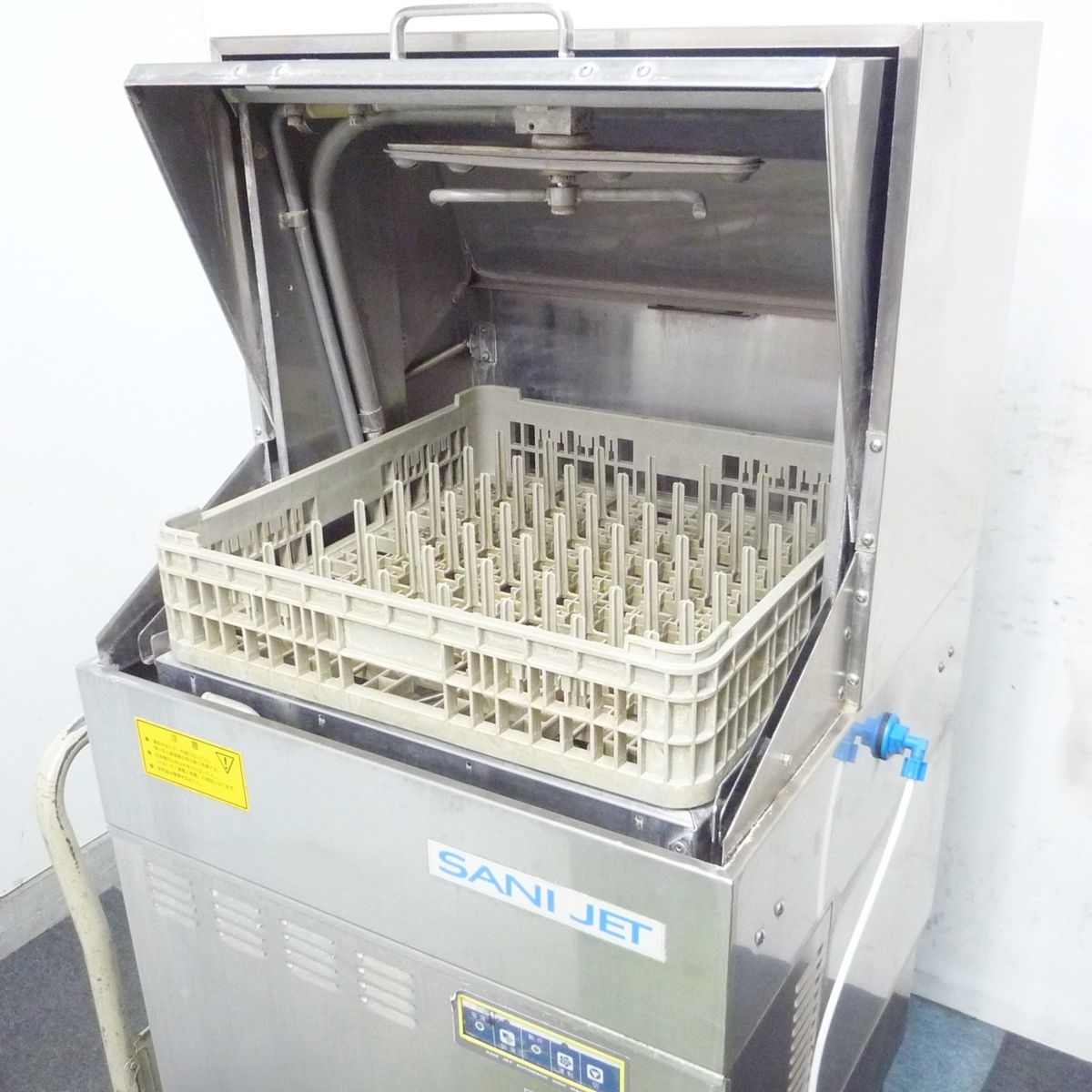 食器洗浄機 業務用 200V サニジェット SD64EA3 60Hz ヒーター内蔵 回転