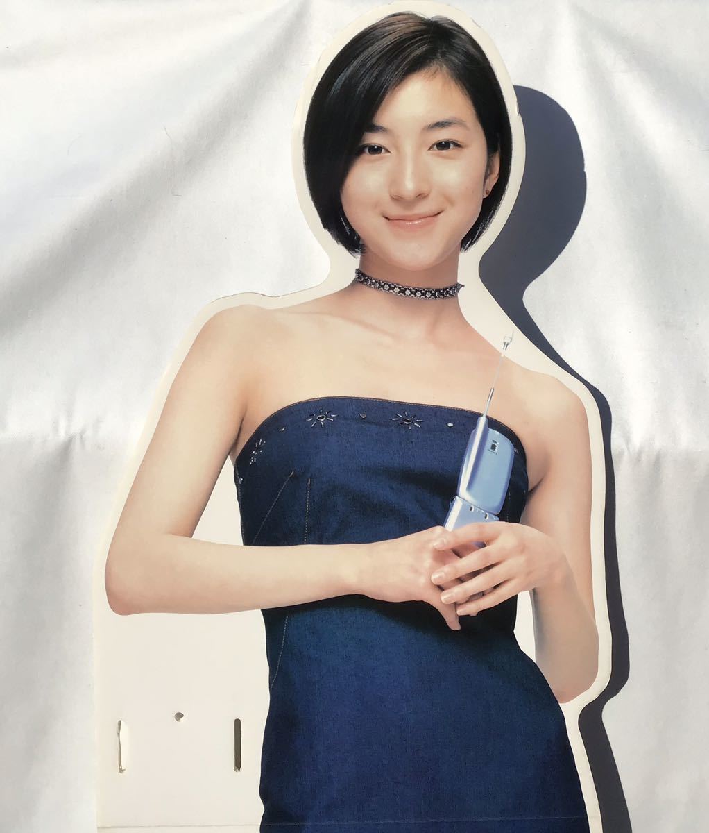 docomo ドコモ iモード 広末涼子 等身大パネル 広告パネル 現状品の