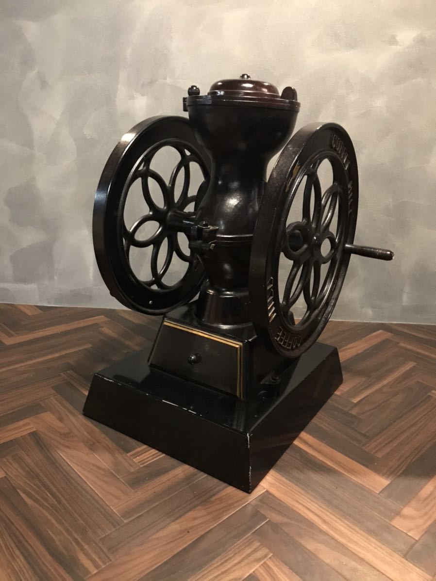 特大 コーヒーミル 展示用 看板 アンティーク 巨大 置物 ヴィンテージ