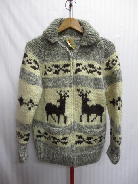 カナダ製 Intracan Enterprises カウチンセーター メンズs相当 カウチンニット カウチンニットジャケット トナカイ柄z102 の落札情報詳細 ヤフオク落札価格情報 オークフリー スマートフォン版