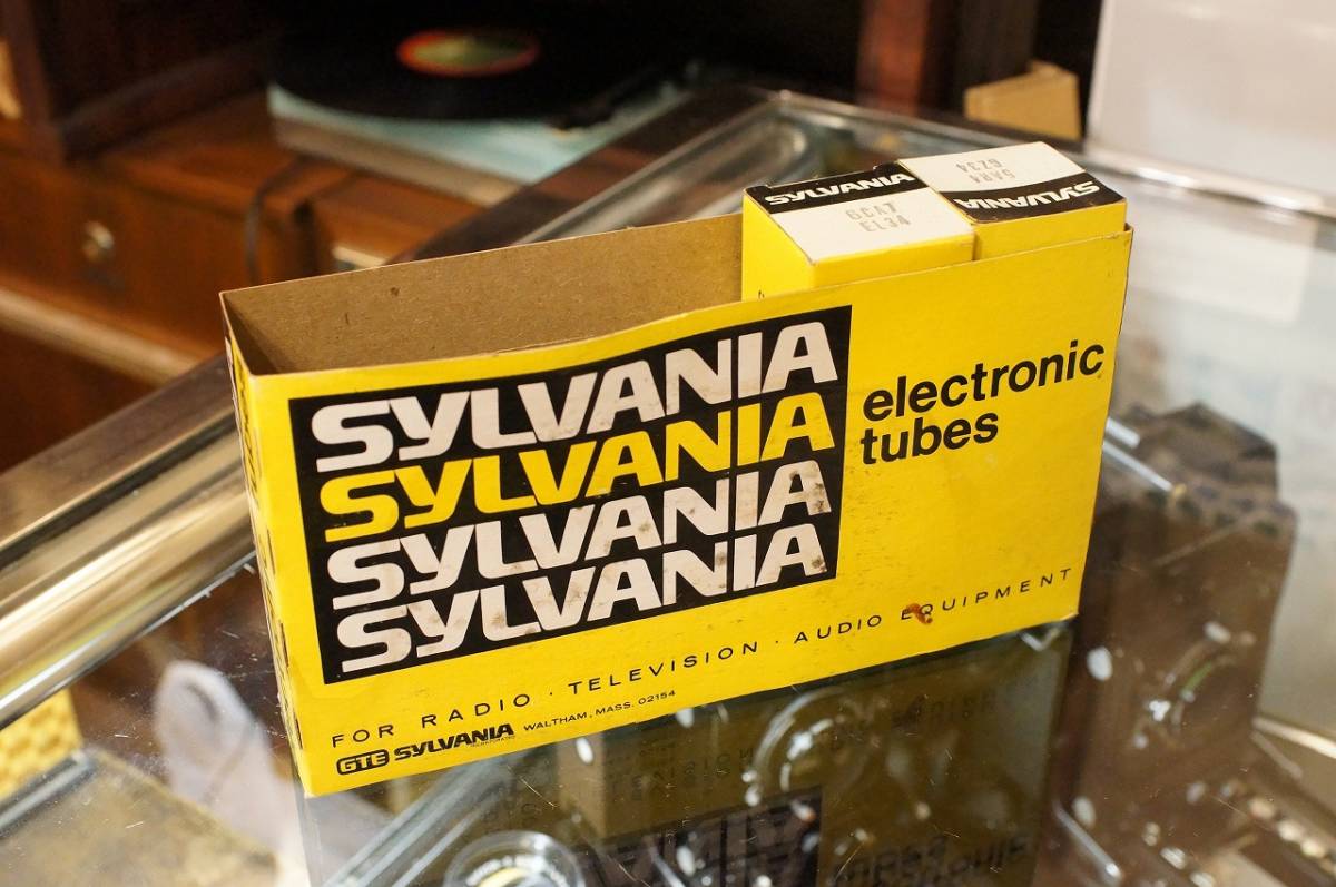 アンプ等に】新品未使用？ SYLVANIA シルバニア 5AR4 GZ34 6CA7 EL34
