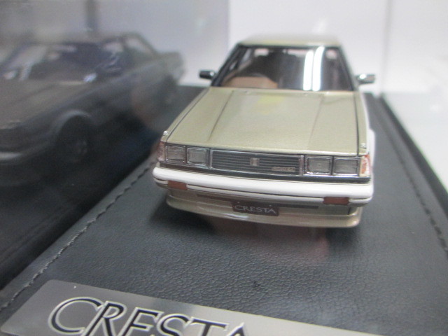 イグニッションモデル 1/43 クレスタ GX71 ホワイト/ゴールド 新品