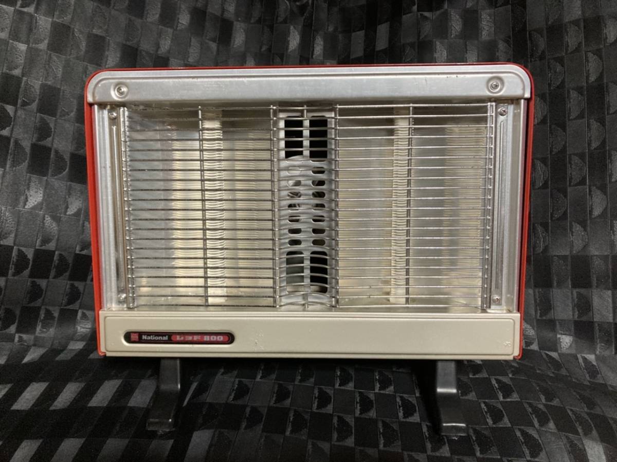 ナショナル レッド800 電気ストーブ 800/400W ファンヒーター FE