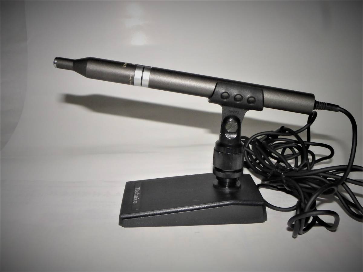 Technics エレクトレットコンデンサマイクロホン RP-3800E Technics エレクトレットコンデンサマイクロホン RP-3800E 楽器