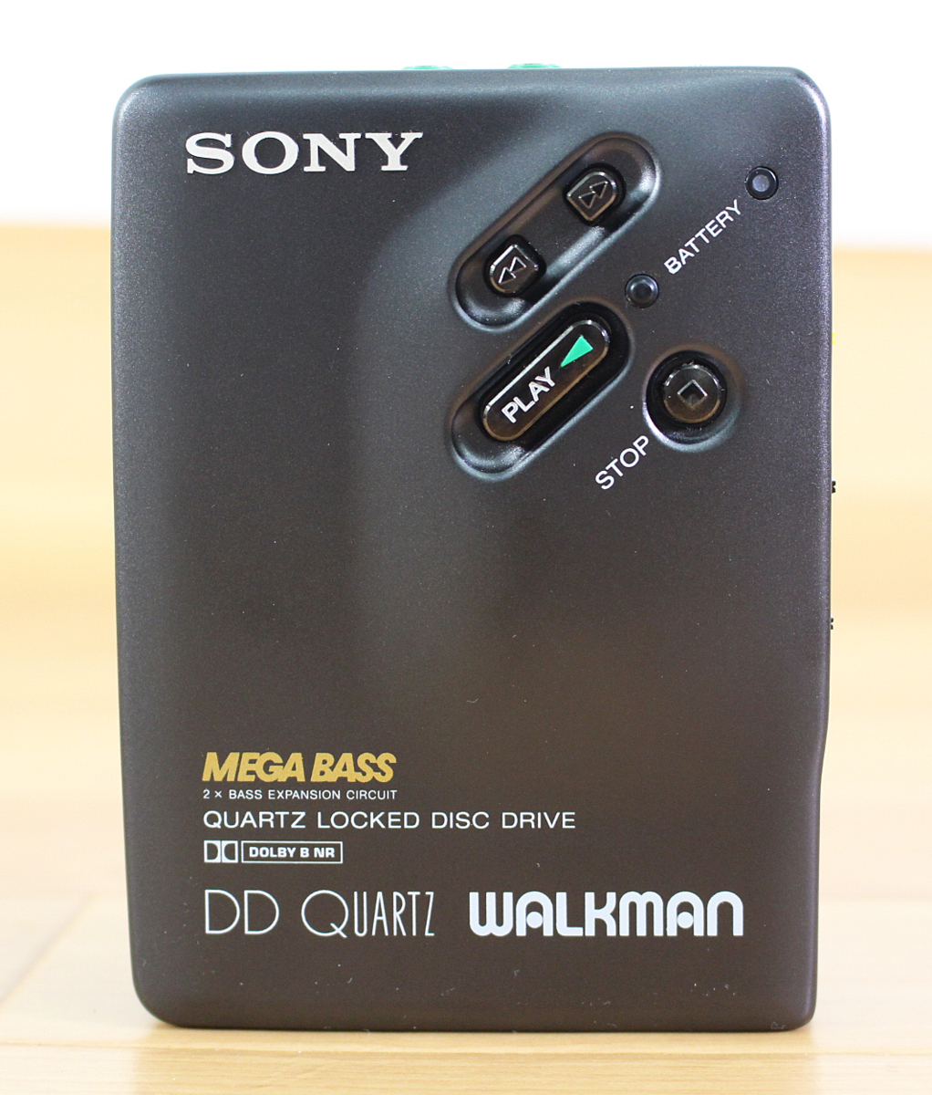 SONY 色濃く WALKMAN ポータブルカセットプレーヤー WM-EQ3 BLUE