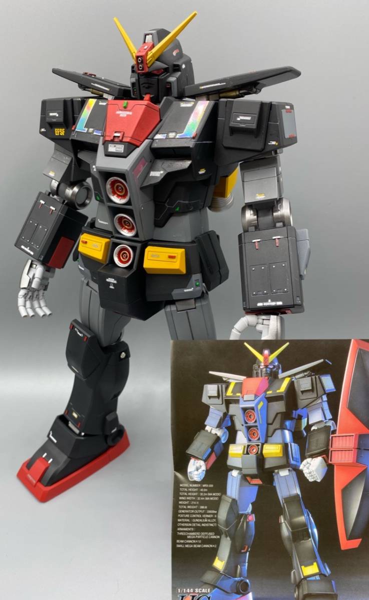 HG 1/144 サイコガンダム 改修 塗装済 完成品 レアキットの落札情報