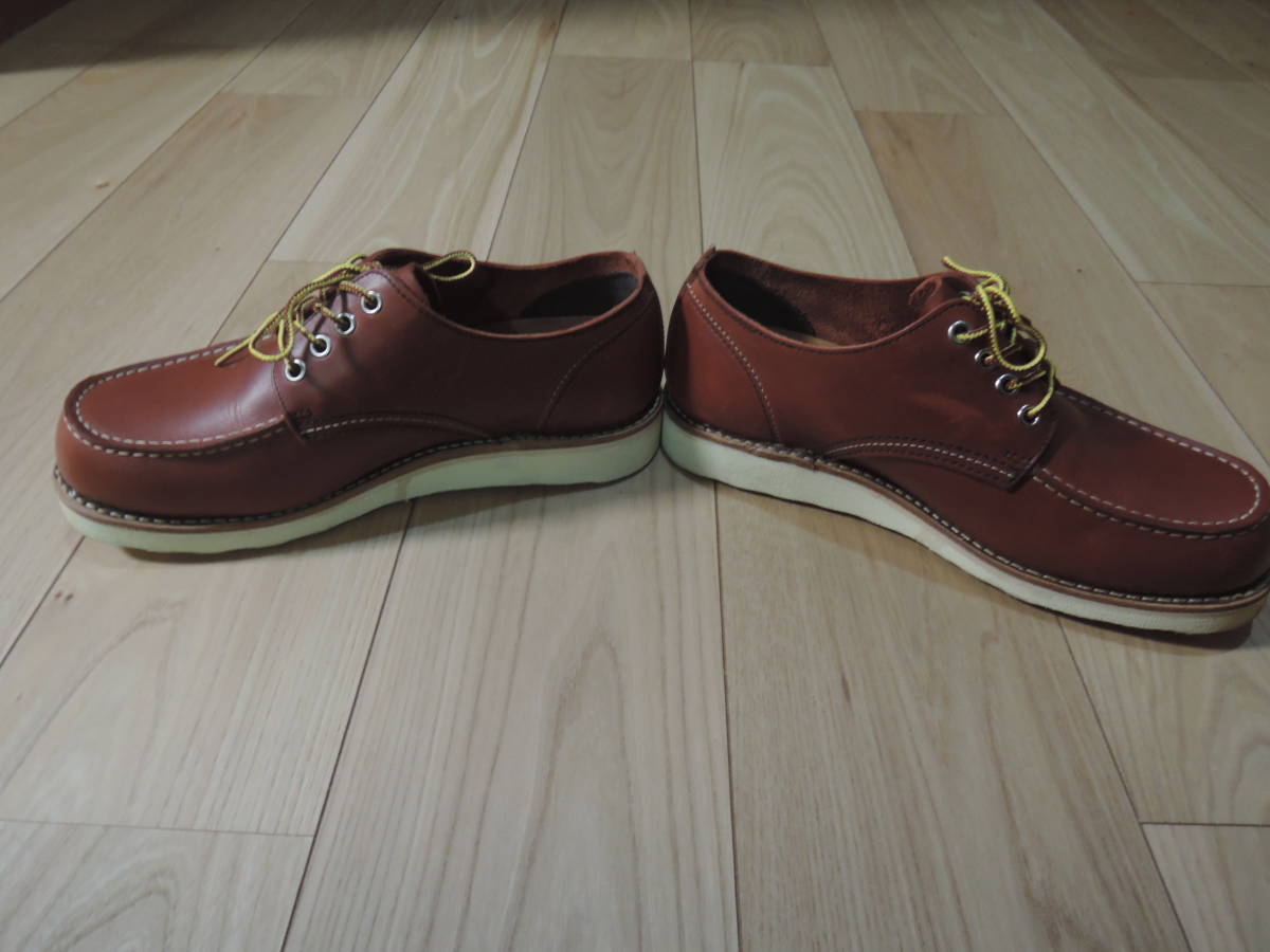 程度極上 Hawkins ホーキンス Hl 4インチ モックトゥ ワークブーツ ブラウン 26 0cm 27 0cm推奨 の落札情報詳細 ヤフオク落札価格情報 オークフリー スマートフォン版