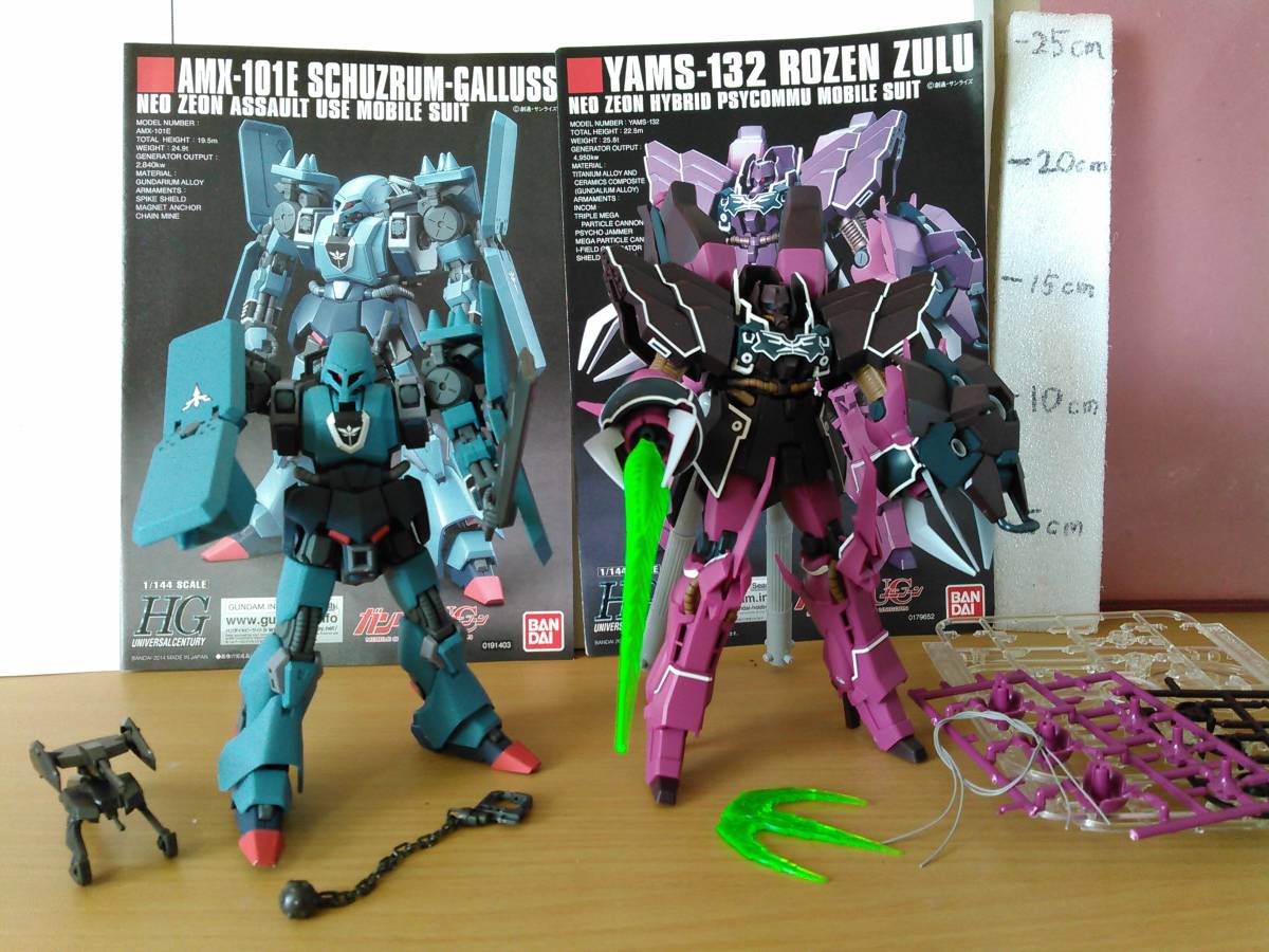 HGUC 1/144 アンジェロ ローゼンズール 高機動型 シュツルムガルス