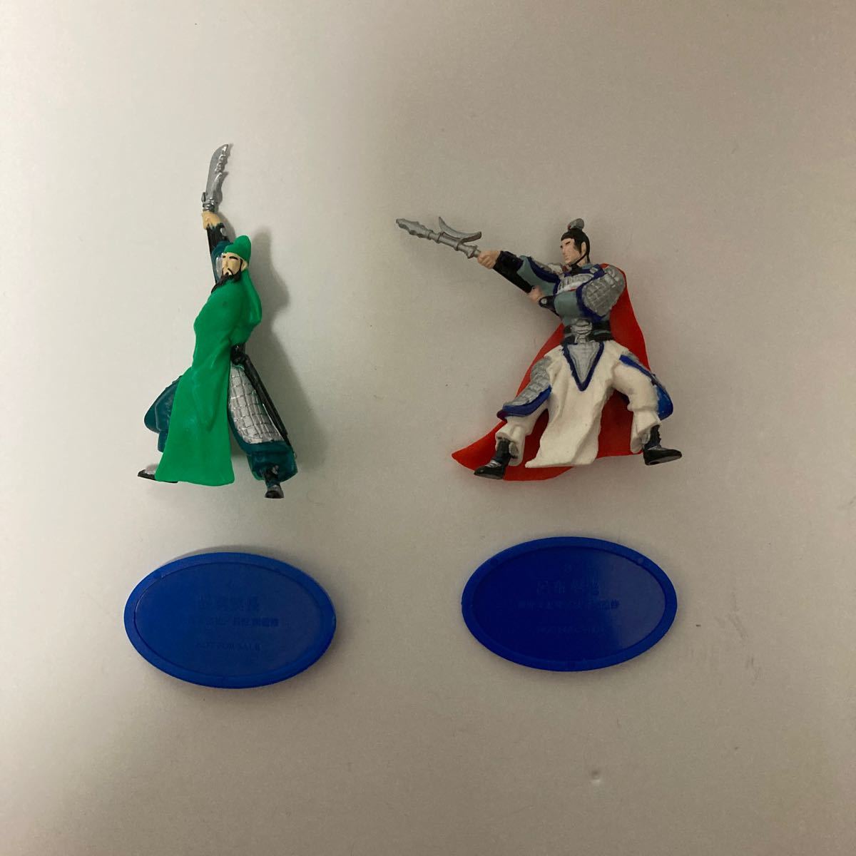 伊藤園 おーいお茶 世界文化社 長野剛監修 ビジュアル三国志 オリジナル ローソン限定 フィギュア 関羽雲長 呂布奉先 ツメ折れ有 ジャンク の落札情報詳細 ヤフオク落札価格情報 オークフリー スマートフォン版