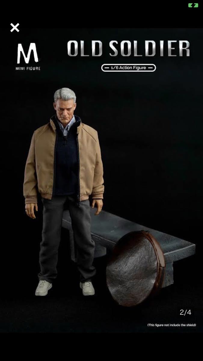 新品】 1/6 キャプテン アメリカ スティーブ ロジャース 老人