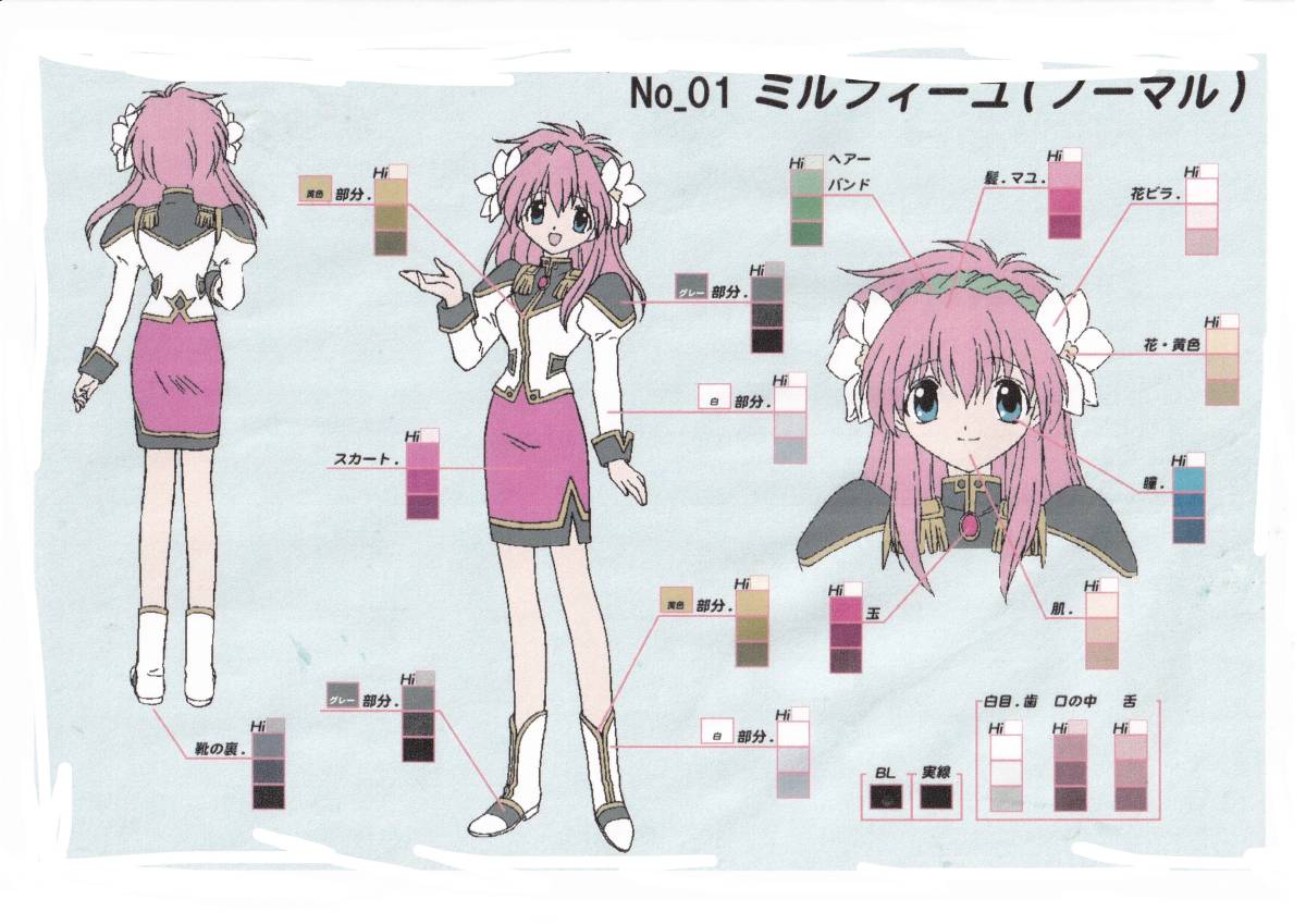 ギャラクシーエンジェル / Galaxy Angel 」設定資料集 かなん大月悠
