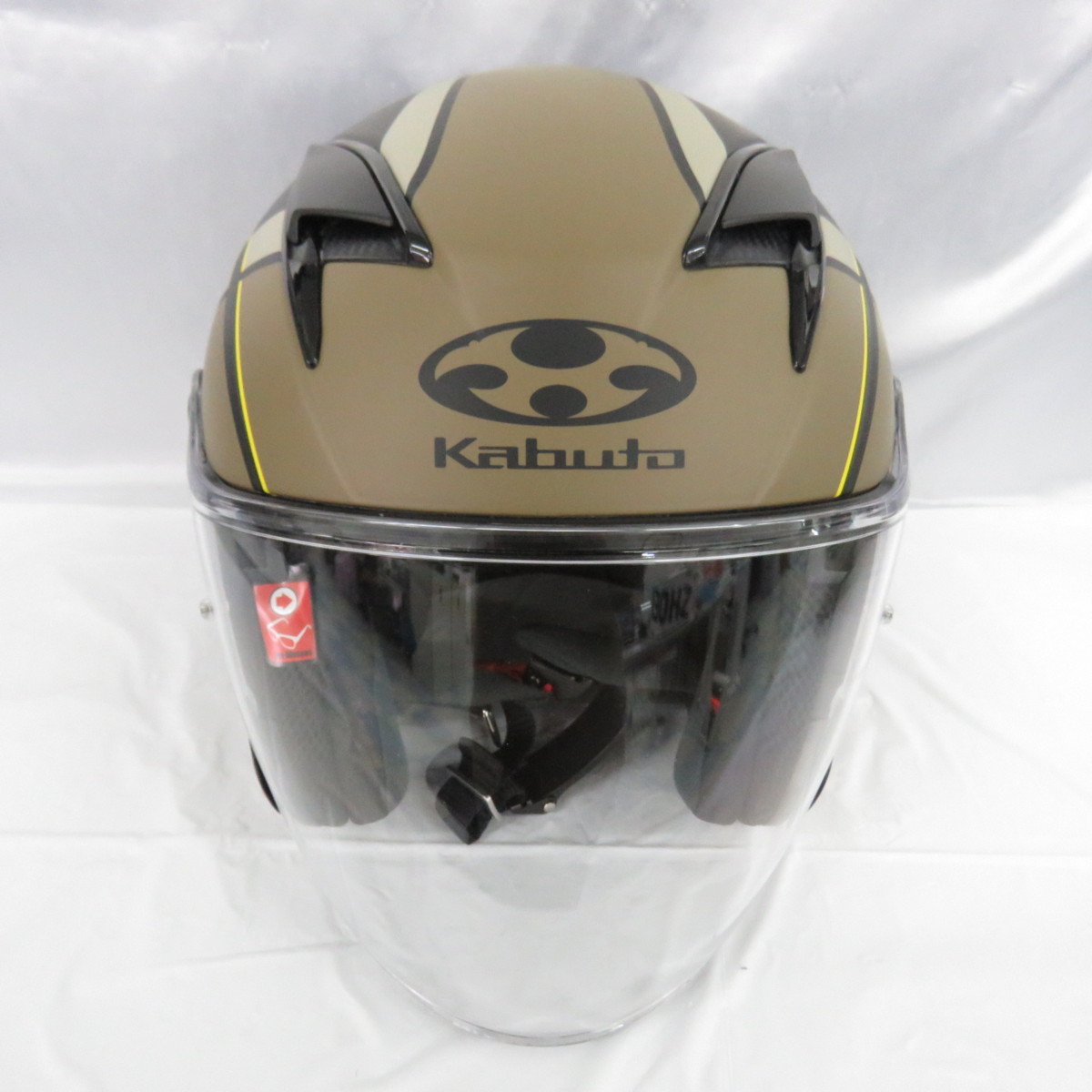 OGK Kabuto エクシード グライド フラットブラックカーキ sizeM