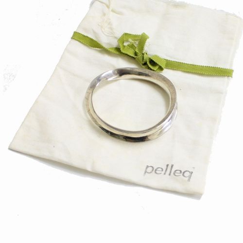 pelleq ぺレック シルバー バングル pelleq バングル （pelleq ペレック round bracelet