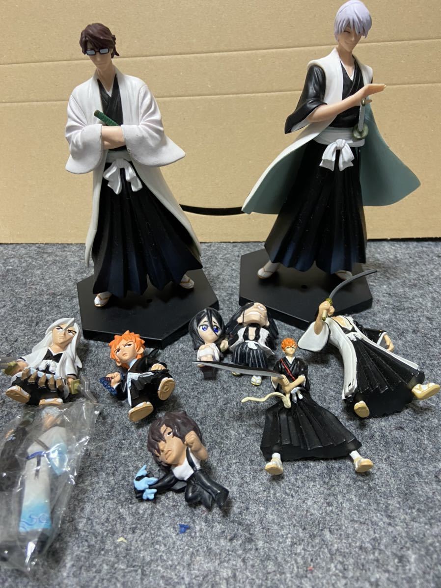 BLEACH ブリーチ フィギュア マスコット 銀魂 黒崎一護 藍染惣右介