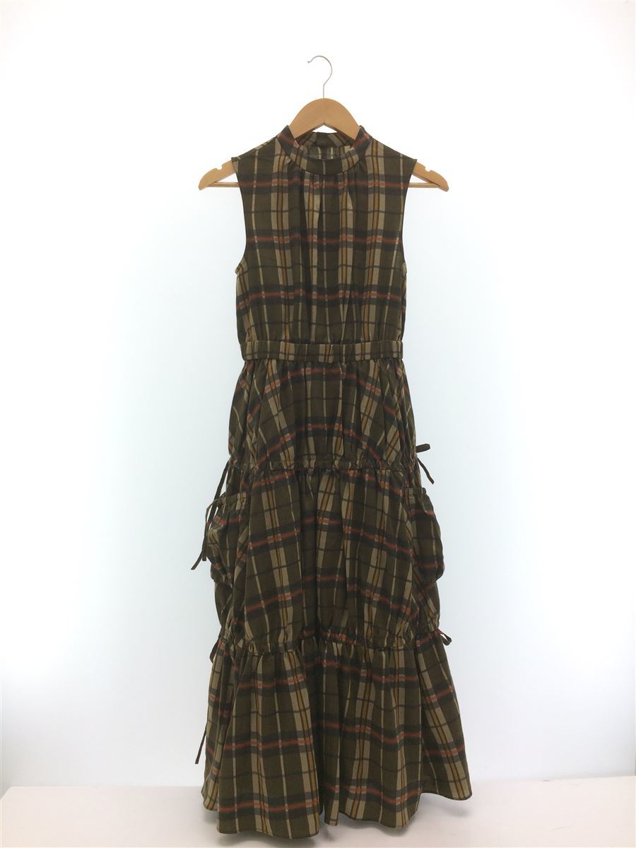 Snidel ノースリーブワンピース O ポリエステル Brw チェック Swf 18年製 プリント の落札情報詳細 ヤフオク落札価格情報 オークフリー スマートフォン版