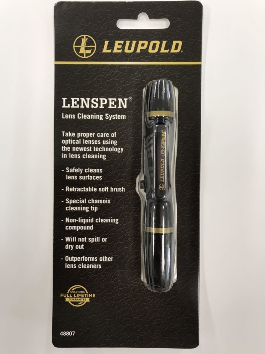 【新品】LEUPOLD LENSPEN リューポルド レンズペン ライフルスコープ ドットサイト 双眼鏡 カメラ レンジファインダー等のレンズ
