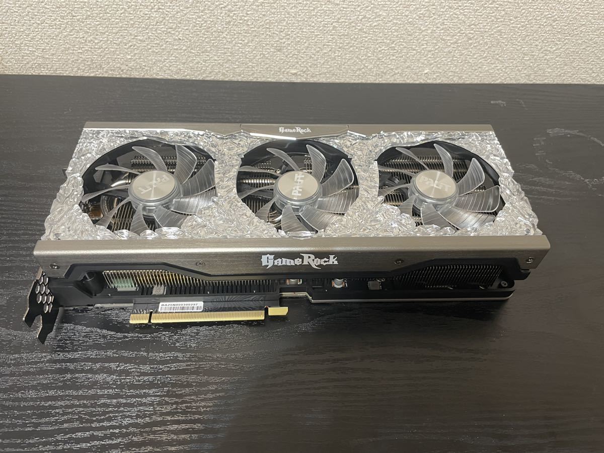 RTX3080　PALIT GameRock　ジャンク品 Amazon | Palit RTX3080 GAMEROCK 10GB 320ビット GDDR6X 3-DP