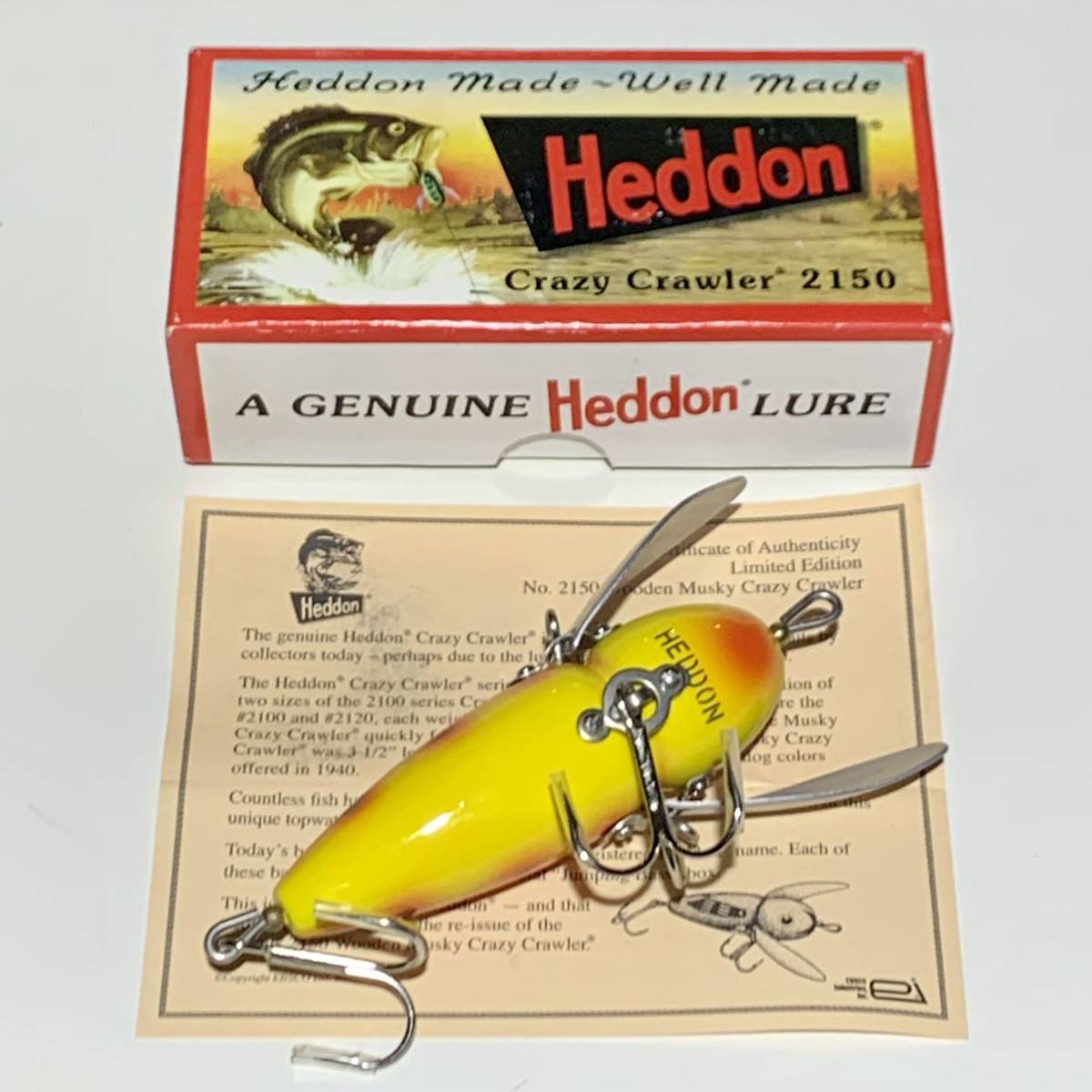 レア! へドン ウッドゥン マスキー クレイジークローラー 黒骨 オフト