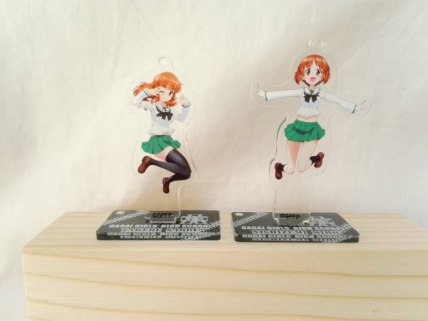 西住みほ 武部沙織 ガールズ パンツァー 第2次ハートフルタンクカーニバル スタンド付き アクリルキーホルダー 県立大洗女子学園 の落札情報詳細 ヤフオク落札価格情報 オークフリー スマートフォン版
