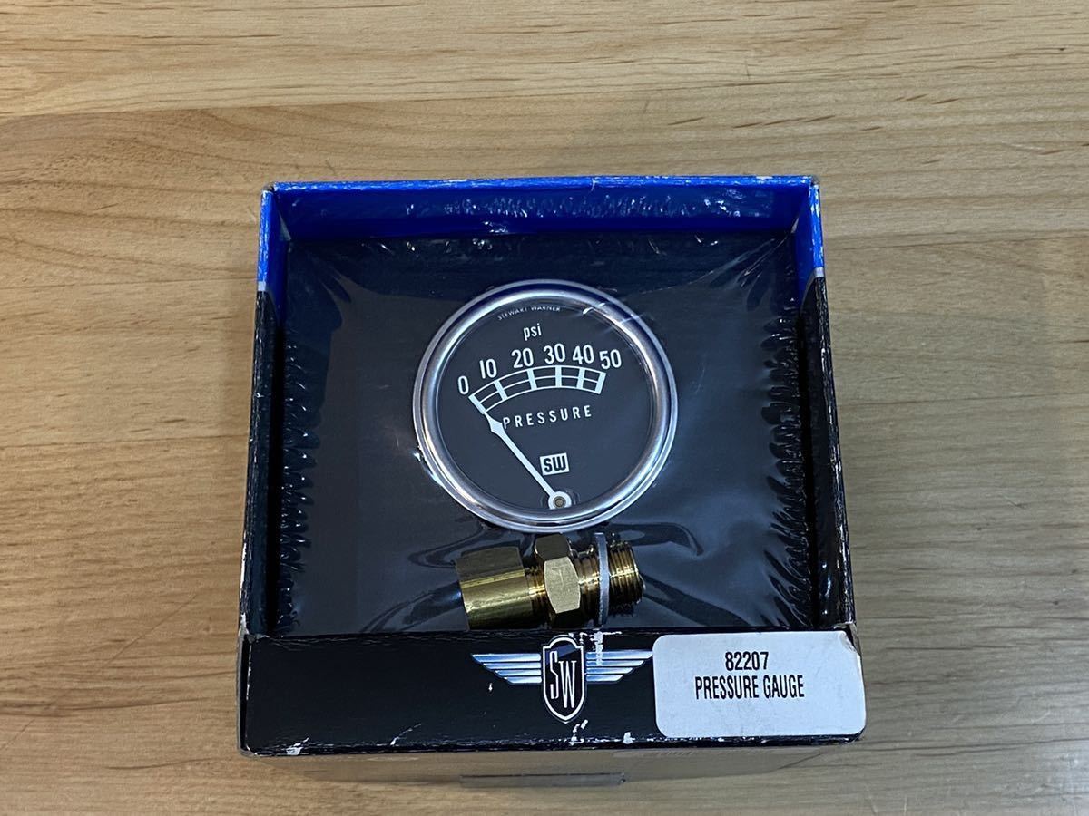 Stewart Warner pressure gauge スチュワート ワーナー