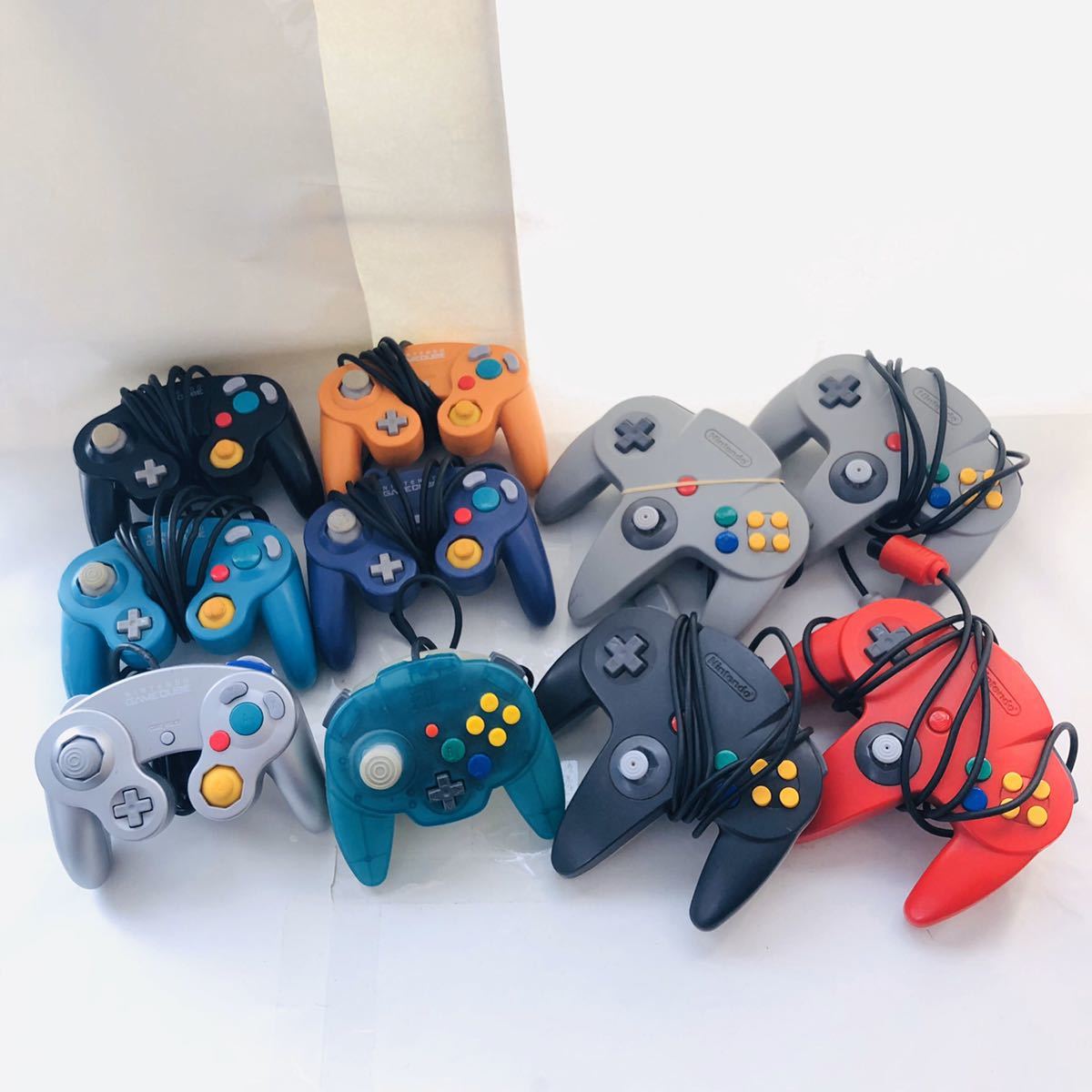 ニンテンドー64 ゲームキューブコントローラーnintendo 64コントローラー 任天堂 まとめ売り Gcコン5台 64コン4台 Hori64コン 1台 の落札情報詳細 ヤフオク落札価格情報 オークフリー スマートフォン版