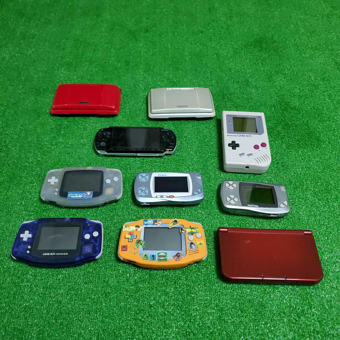 New Nintendo 3ds Ll ゲームボーイアドバンス Wonder Swan Color ワンダースワンカラー Psp ゲームボーイ Ds 本体 合計10台 まとめ売り の落札情報詳細 ヤフオク落札価格情報 オークフリー スマートフォン版