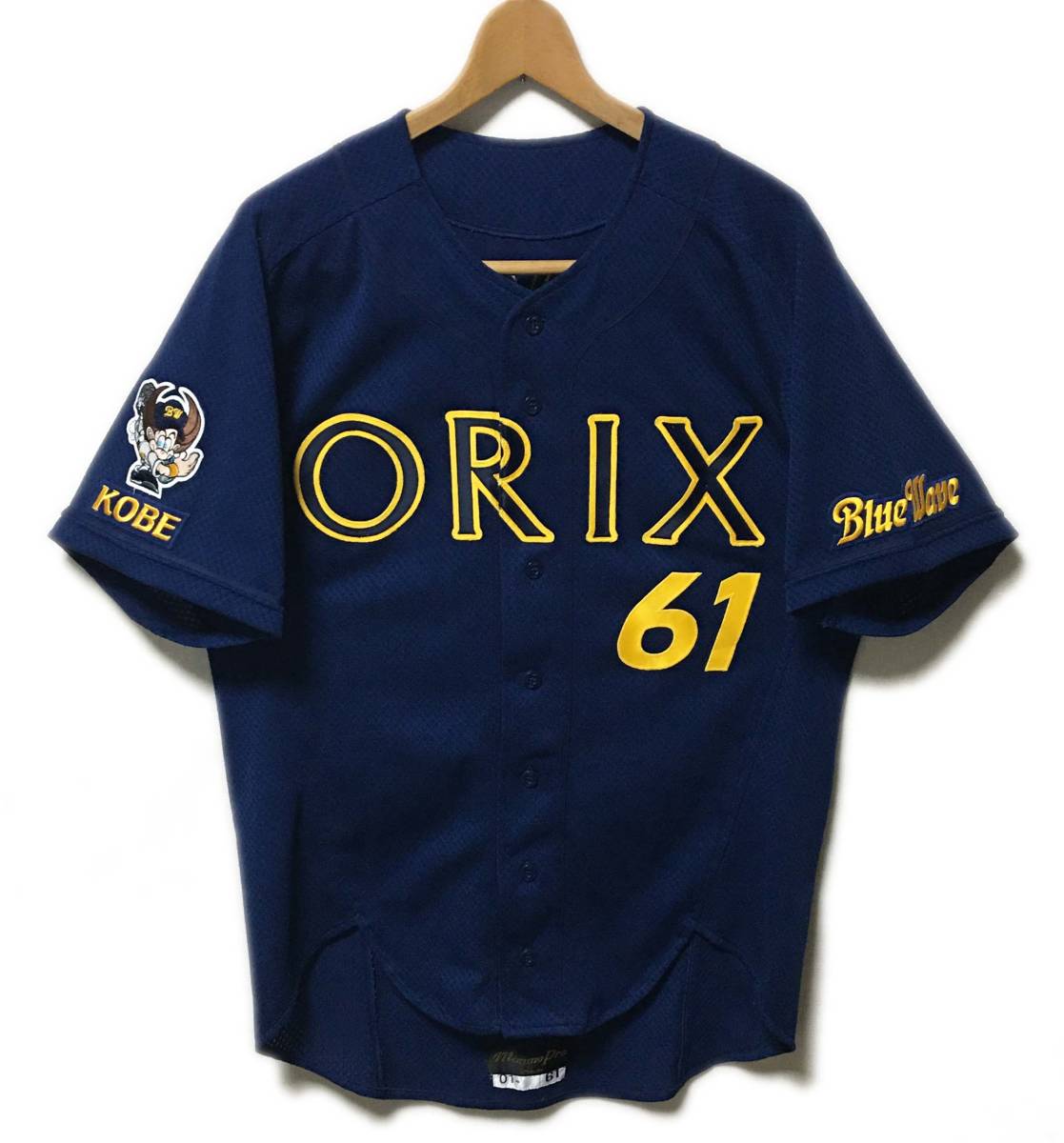 □中古□ミズノプロ□オリックス・ブルーウェーブ 2001 ビジター