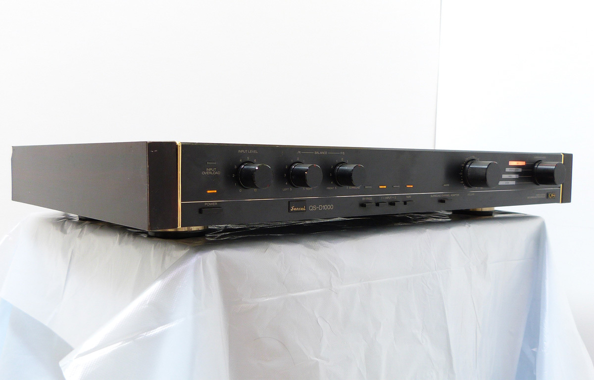 1000台限定生産品 サンスイ QS-D1000 4CH　サラウンドプロセッサー 1000台限定生産品 サンスイ QS-D1000 4CH サラウンドプロセッサー 1000