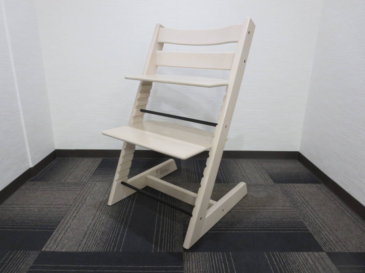 ストッケ トリップトラップ ホワイトウォッシュ1 ストッケ(STOKKE)｜トリップトラップ｜ ホワイトウォッシュ｜ブリベビ通販