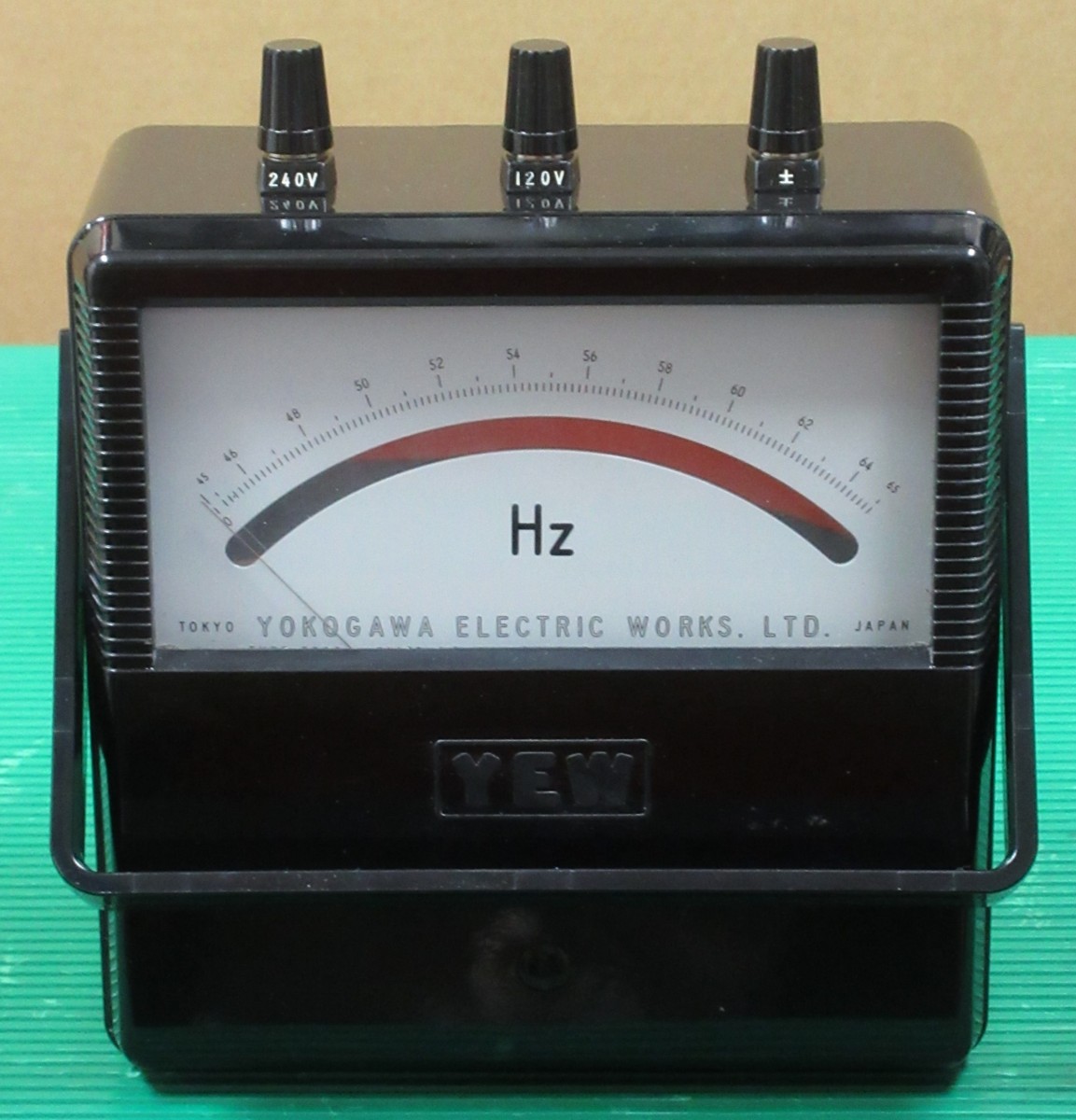Yokogawa/横河電機 2038(203831) 携帯用指針形周波数計 45～65Hz 未