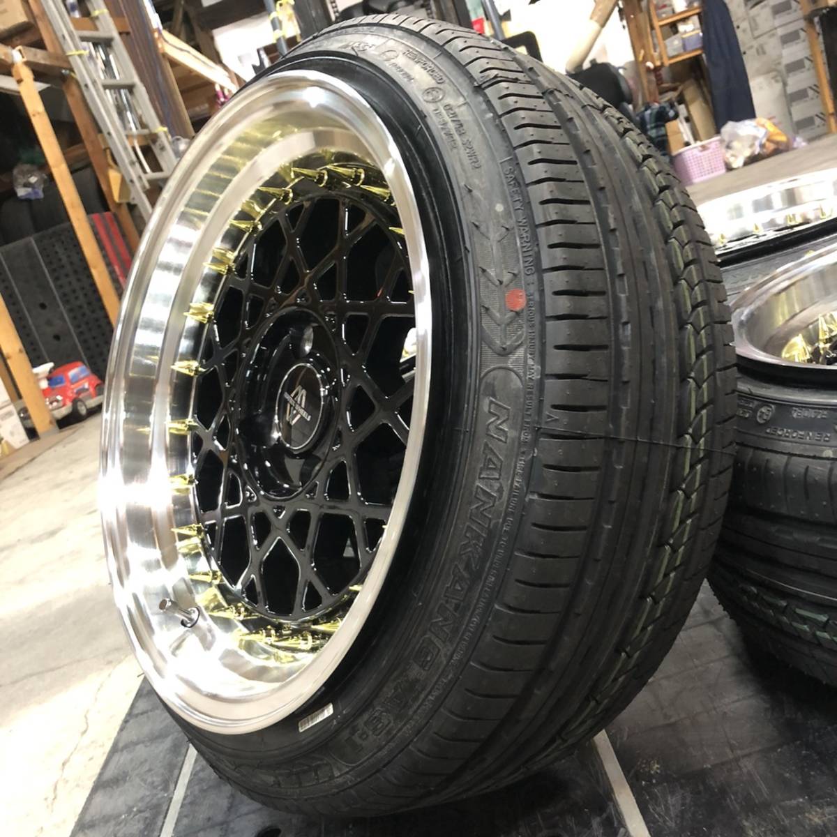 新品】超絶引っ張り!! 未使用165/45R15タイヤセット♪15インチ8J+20