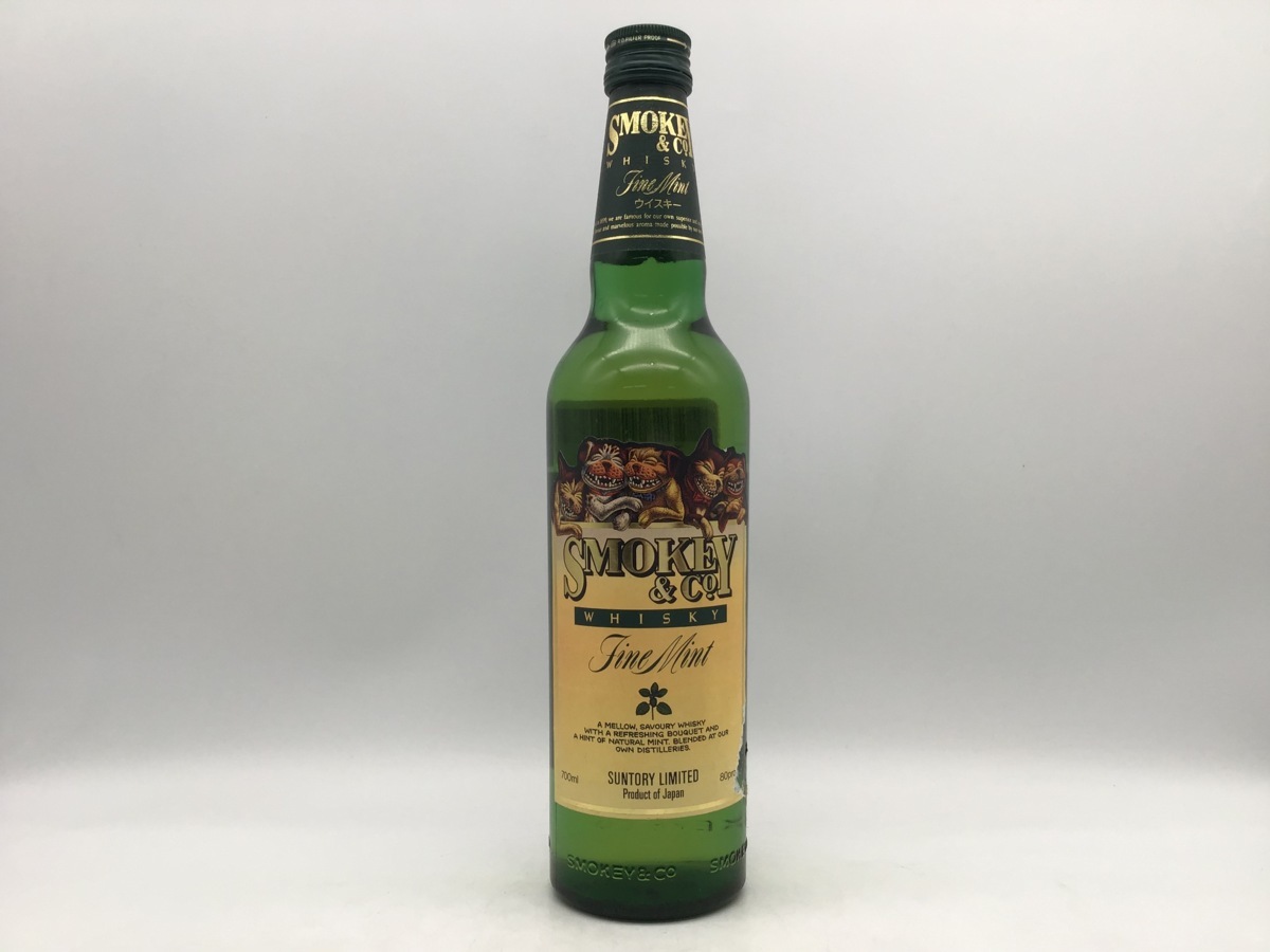 HOT，セール】 訳有り古酒！ウイスキー！終売品《SMOKEY&Co. fine mint》♪