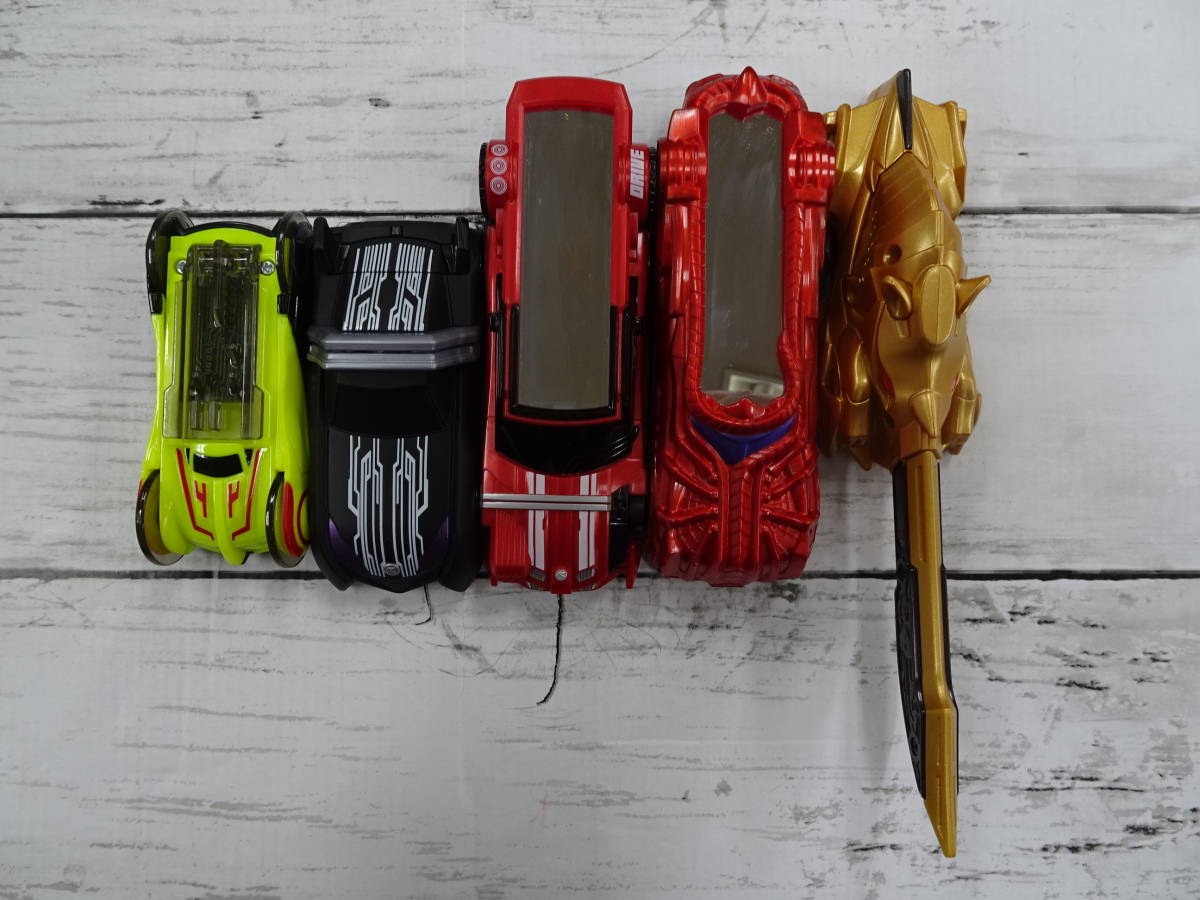 仮面ライダードライブ Dxシフトカーまとめ5個セット シフトハートロン ネクスト トライドロン プロトタイプ ライノスーパーバイラルコア の落札情報詳細 ヤフオク落札価格情報 オークフリー スマートフォン版