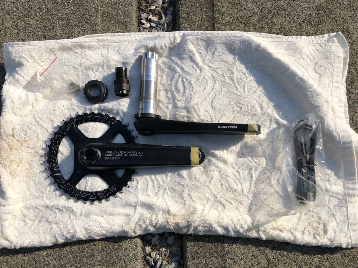 EASTON EA90クランクアーム、パワーメーター＆スピンドル、ダイレクト