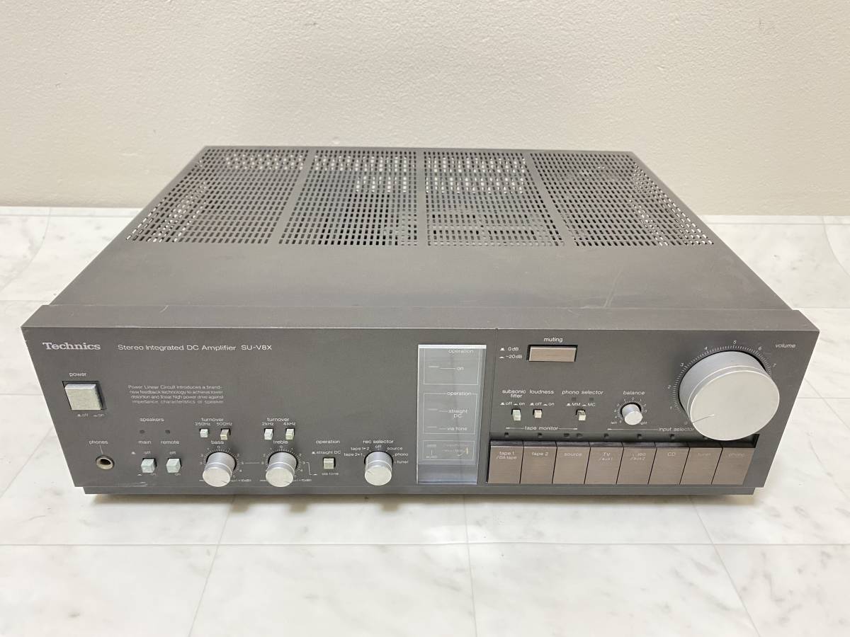 ★【希少】Technics SU-V80プリメインアンプ Technics/Panasonic SU-V80の仕様 テクニクス/パナソニック