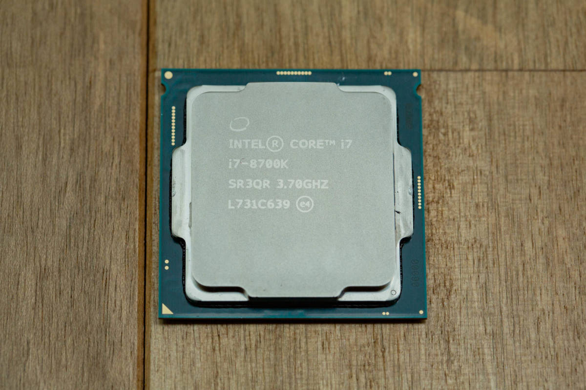 Intel インテル Core I7 8700k Box リテール品 中古美品 の落札情報詳細 ヤフオク落札価格情報 オークフリー スマートフォン版