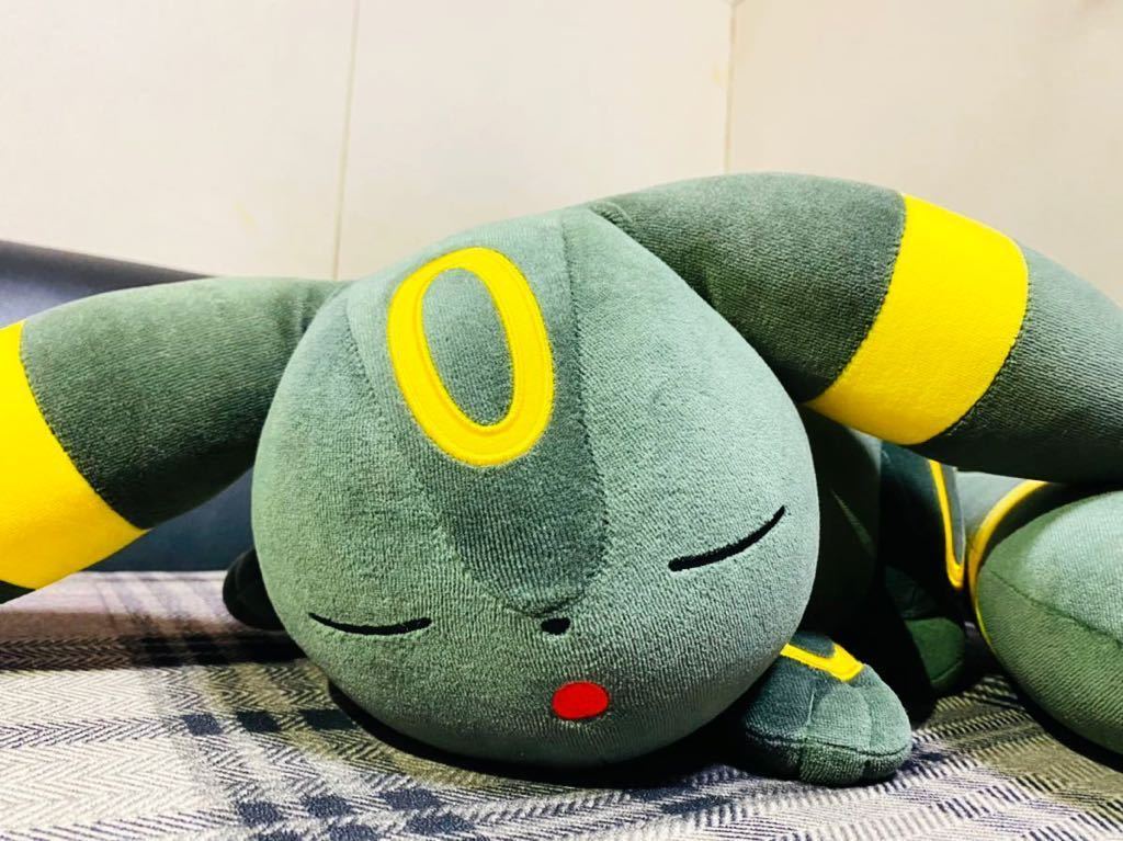 良品】ポケモンセンター限定 ぬいぐるみ すやすや ブラッキー