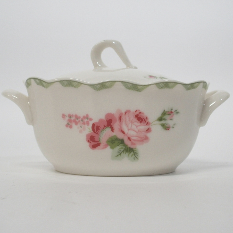 新品】LAURA ASHLEY ローラアシュレイ Melrose メルローズ 陶器製