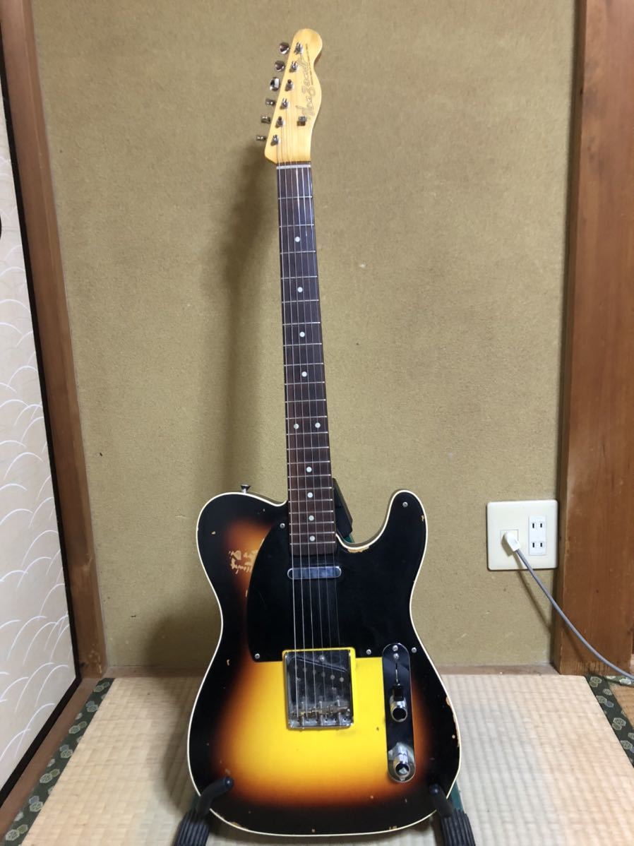 VanZandt TLV-R2 BLACK テレキャスター ソフトケース付き used】Vanzandt / TLV-R2 Black Order Model #9299 3.37kg