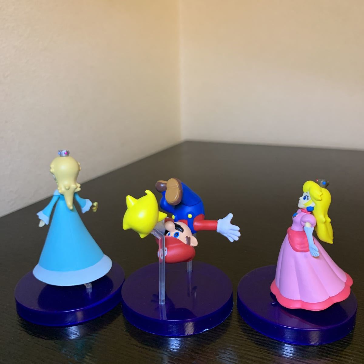 スーパーマリオ ギャラクシー デスクトップマスコット ピーチ姫 スーパーマリオギャラクシー デスクトップマスコット マリオ
