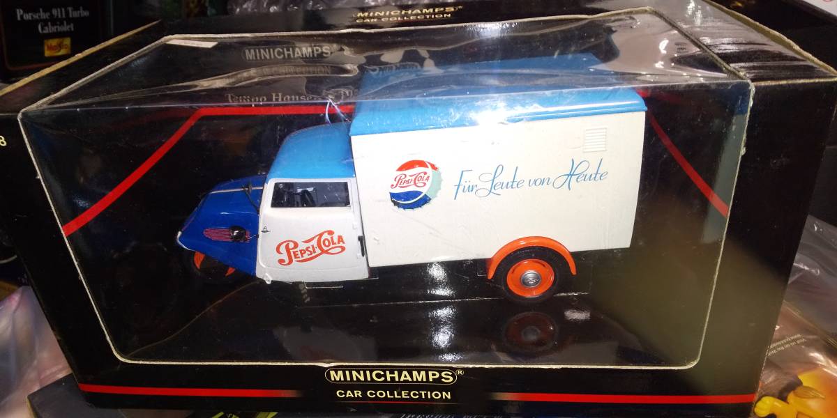 1/18 ペプシコーラ ミニカー MINICHAMPS ダイキャスト｜おもちゃ