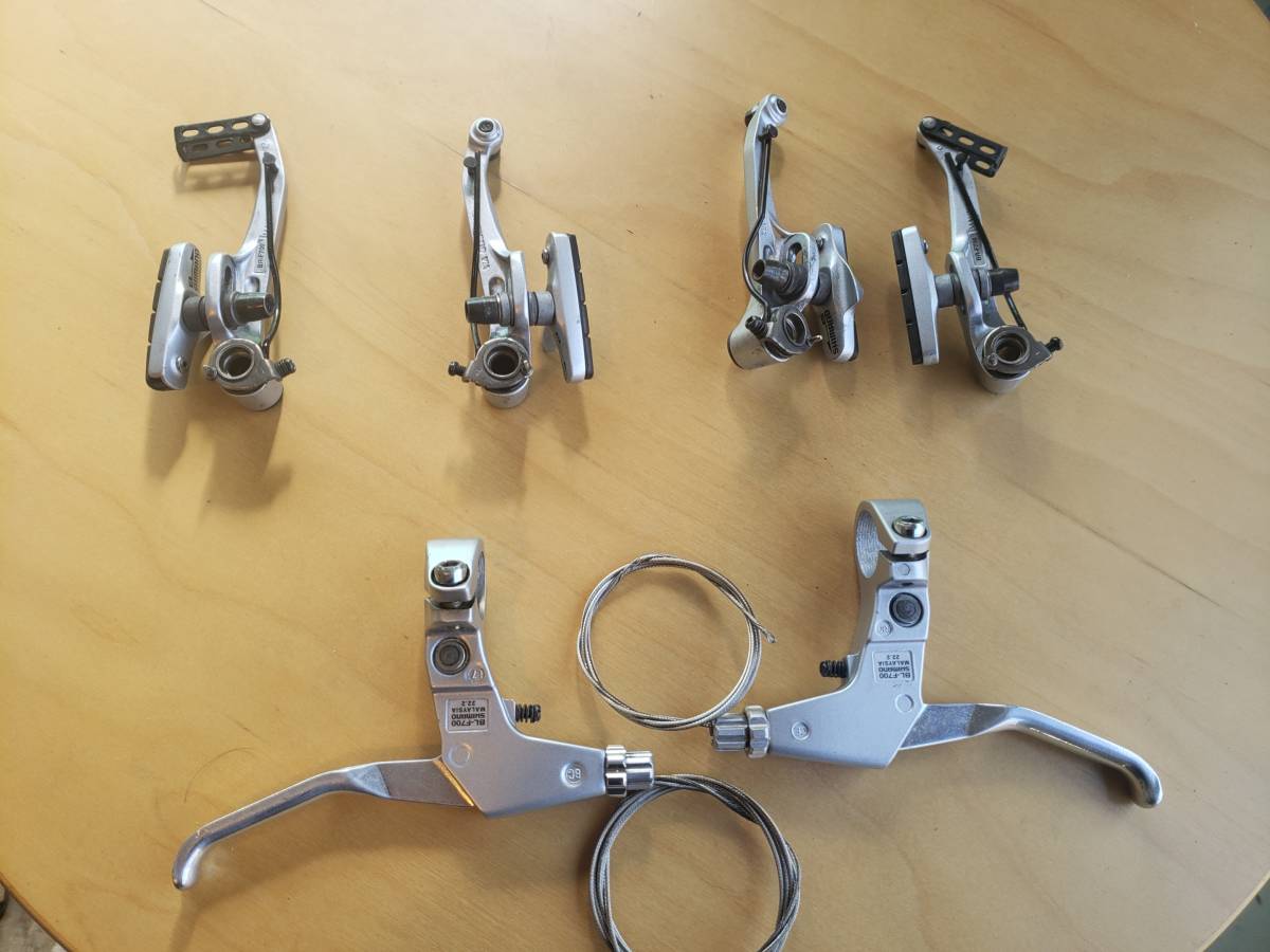 SHIMANO capreo BL-F700 ＆ BR-F700 セット シマノ カプレオ Vブレーキ