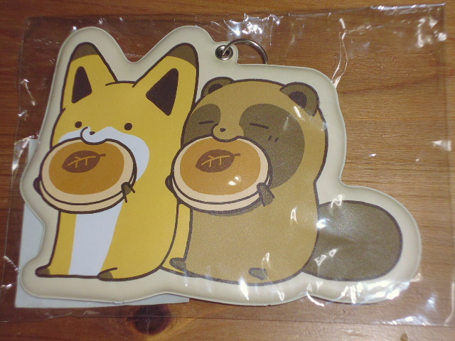 新品 タヌキとキツネ コラボカフェ グッズ Pvcパスケース どら焼き 検 タヌキツ アタモト タヌキとキツネカフェ Cafe の落札情報詳細 ヤフオク落札価格情報 オークフリー スマートフォン版