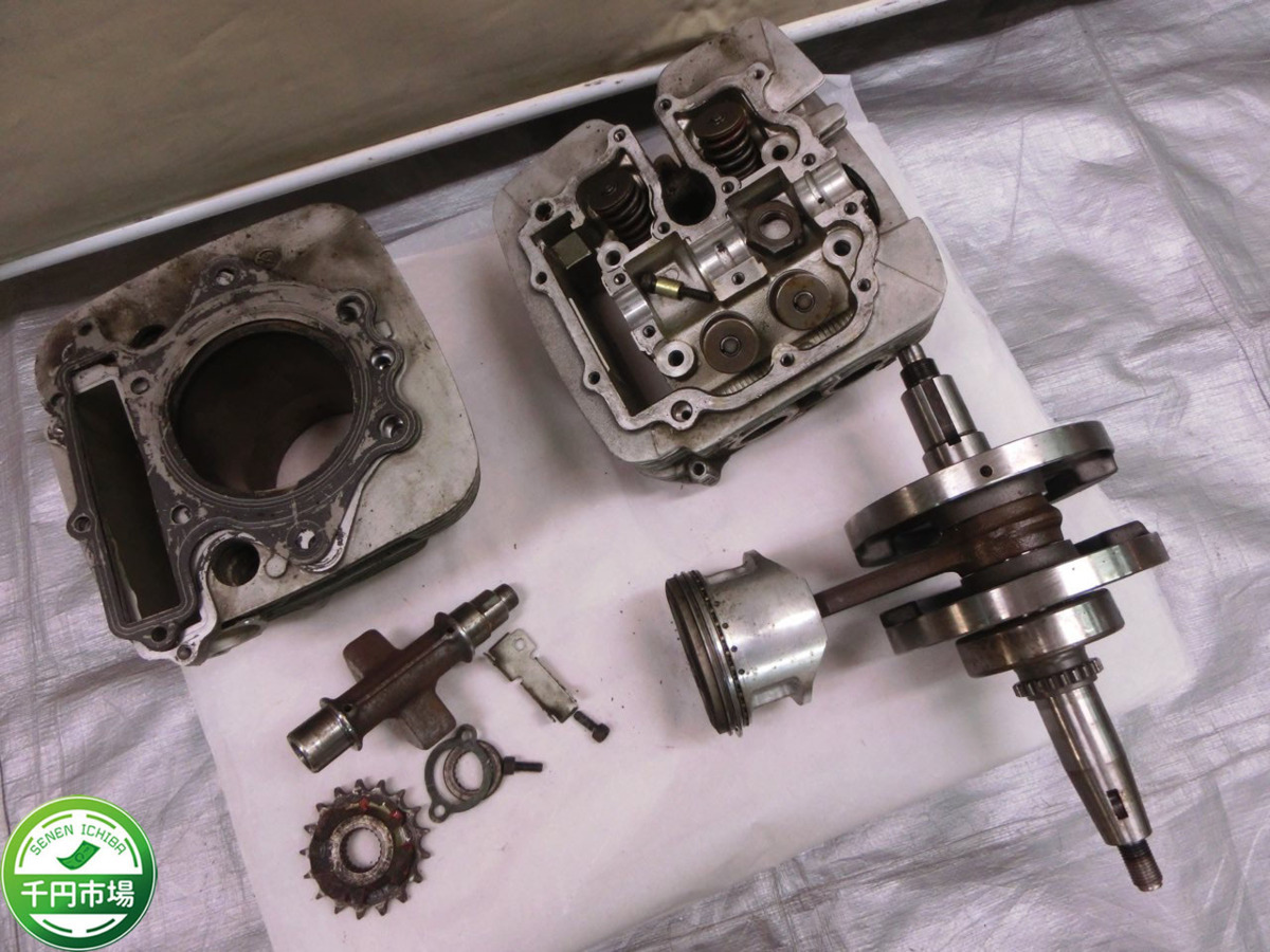 1JL SRX4 部品取り（ヤマハ SRX600 エンジン腰下ASSY 2NX ク